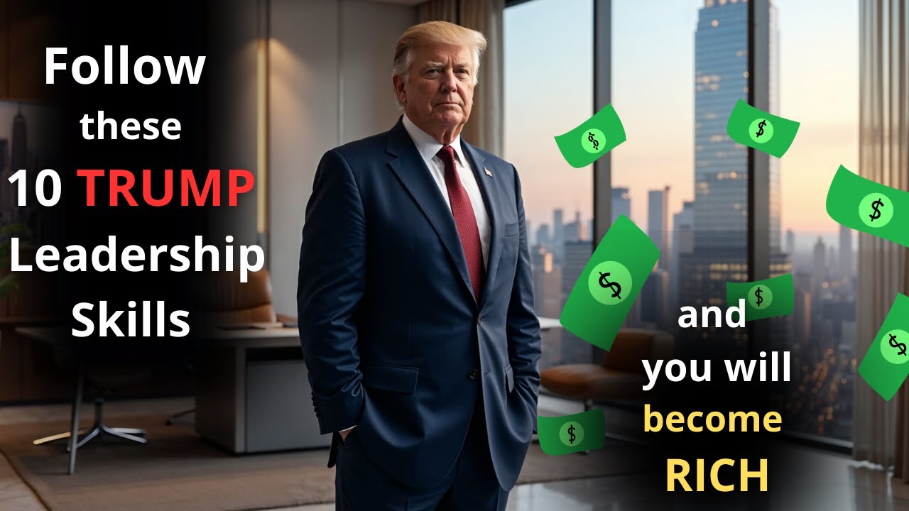 Follow these Trump 10 Leadership skills and you will become rich