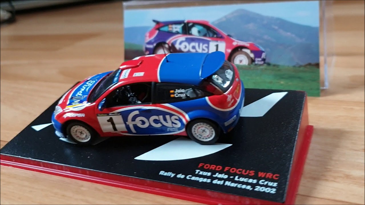 Diecast Ford Focus WRC 2002, 1:43 Scale IXO.Автомодели.Обзор