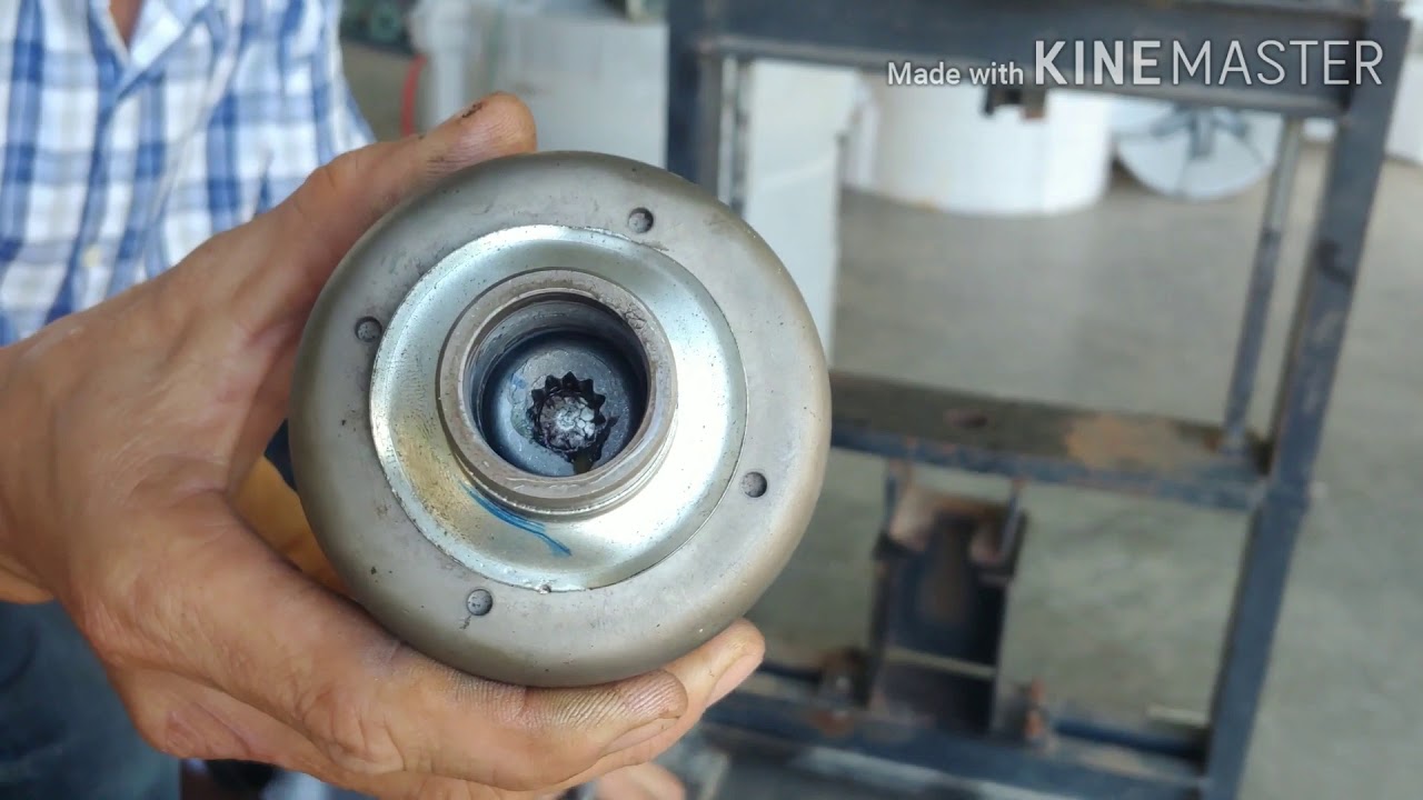 Cách thay bi hộp số máy giặt. ( phần 2 ).  how to replace the washer gearbox bearings. ( part 2 )
