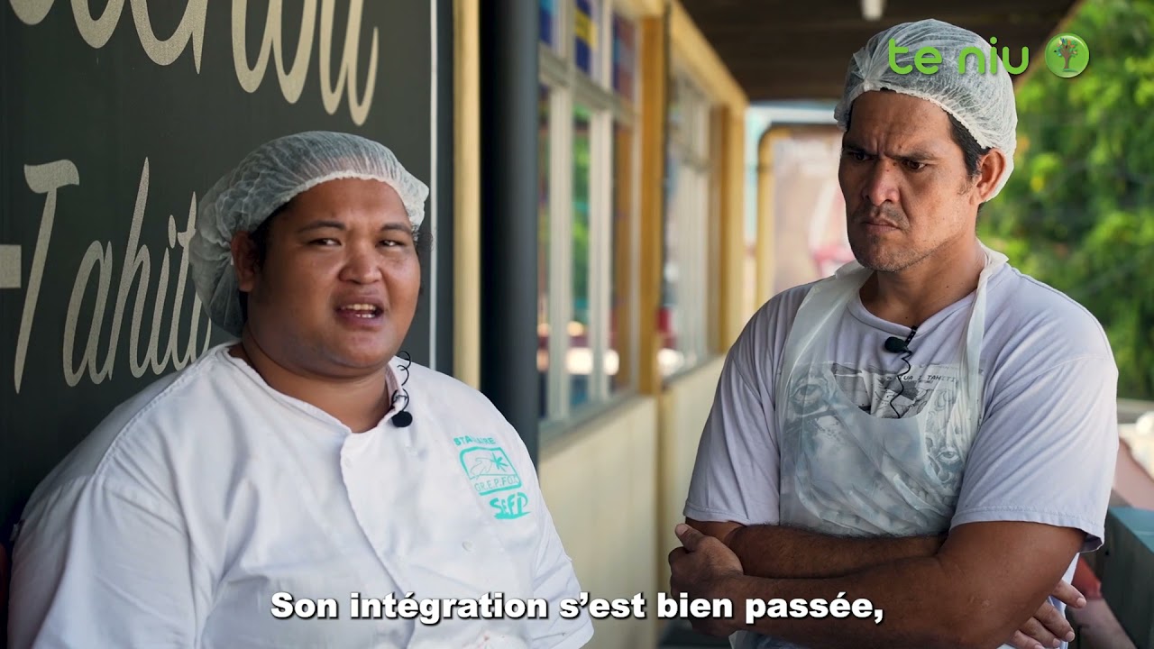 Teioa, aide pâtissier chez Patachou (Ma Polynésie Inclusive - Épisode 5)
