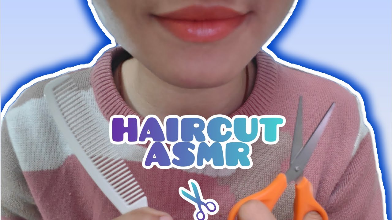 Haircut ASMR 💇🏻‍♀️😴 #asmr #haircut 