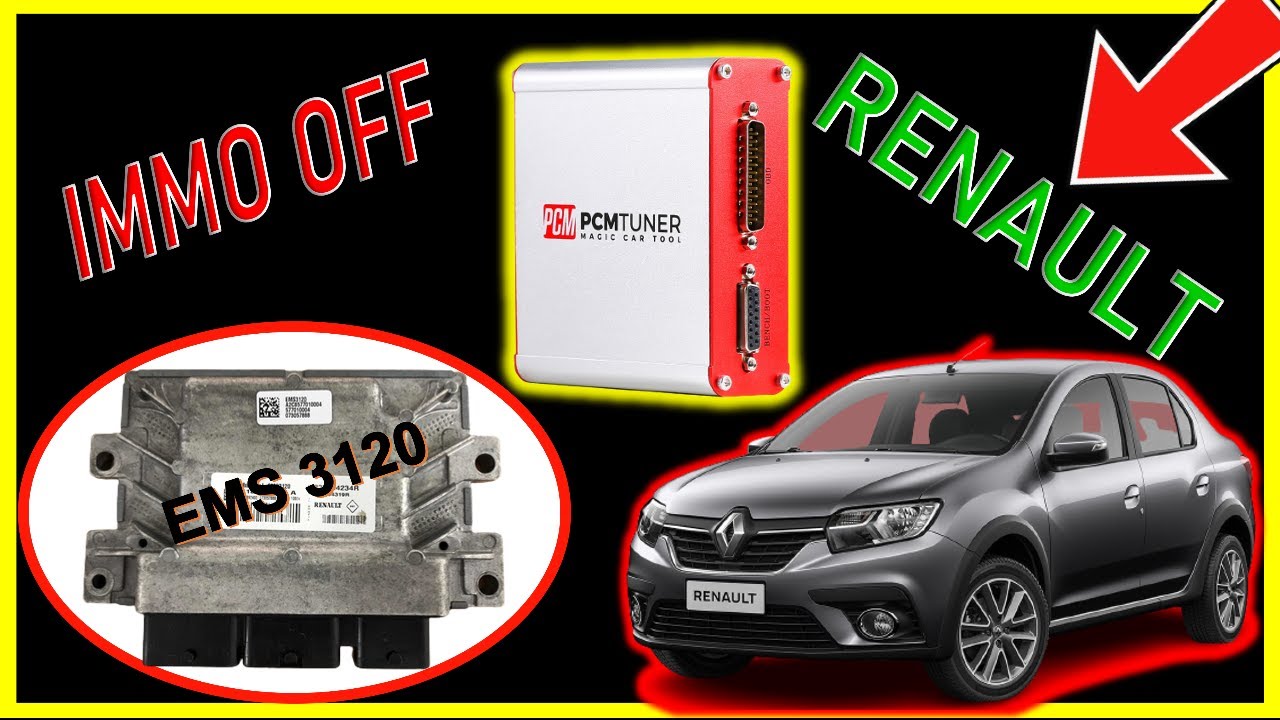¿Cómo realizar Immo off a un RENAULT LOGAN, EMS 3120? SE APLICA UN PROCESO DIFERENTE