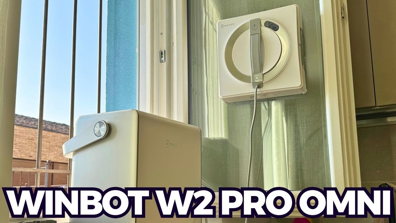 STANCO DI PULIRE I VETRI? QUESTO ROBOT TI CAMBIA LA VITA! ECOVACS WINBOT W2 PRO OMNI