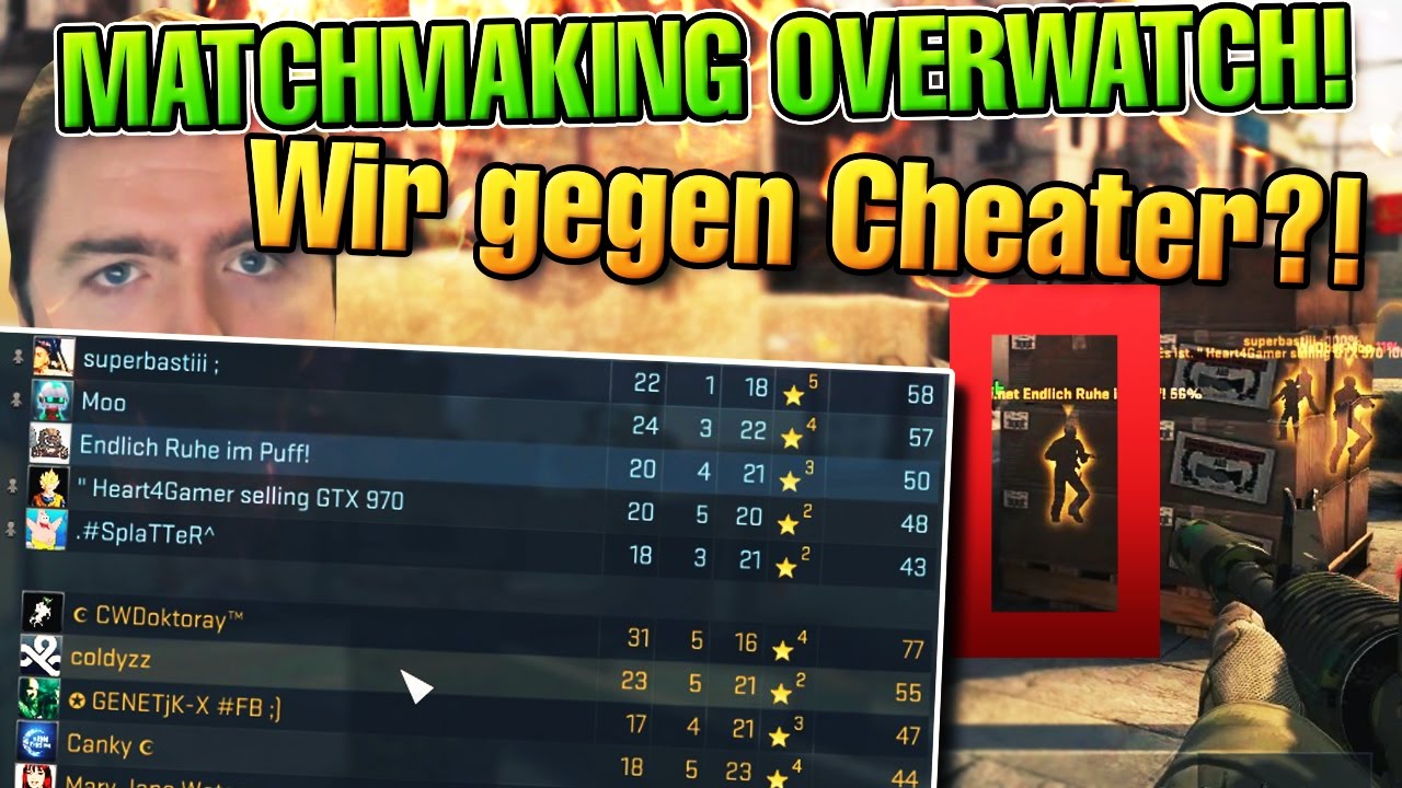 CS:GO Wir gewinnen gegen Cheater?! Geht sowas? |  Let's Overwatch #53
