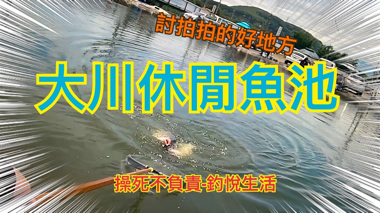 大川休閒魚池#釣悅生活#操死不負責#釣魚#台中#討拍拍#福壽休閒#可變