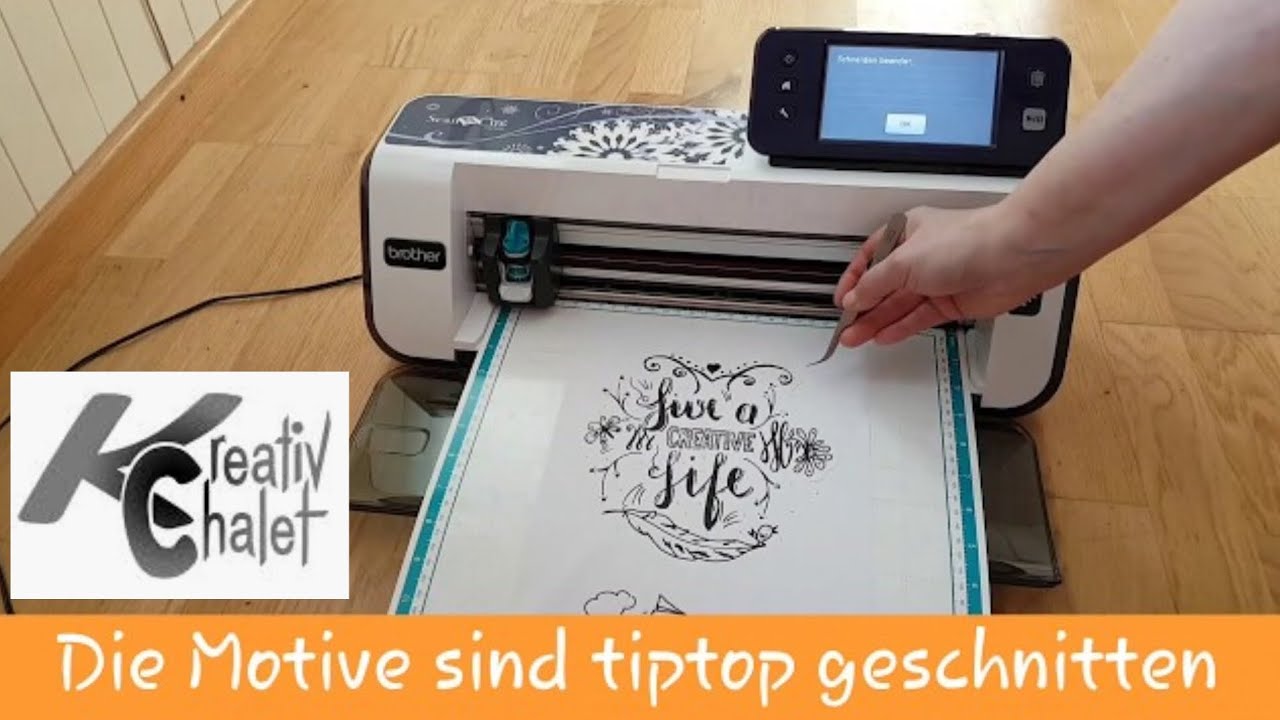 Brother ScanNCut Scannen und Schneiden ohne Canvas