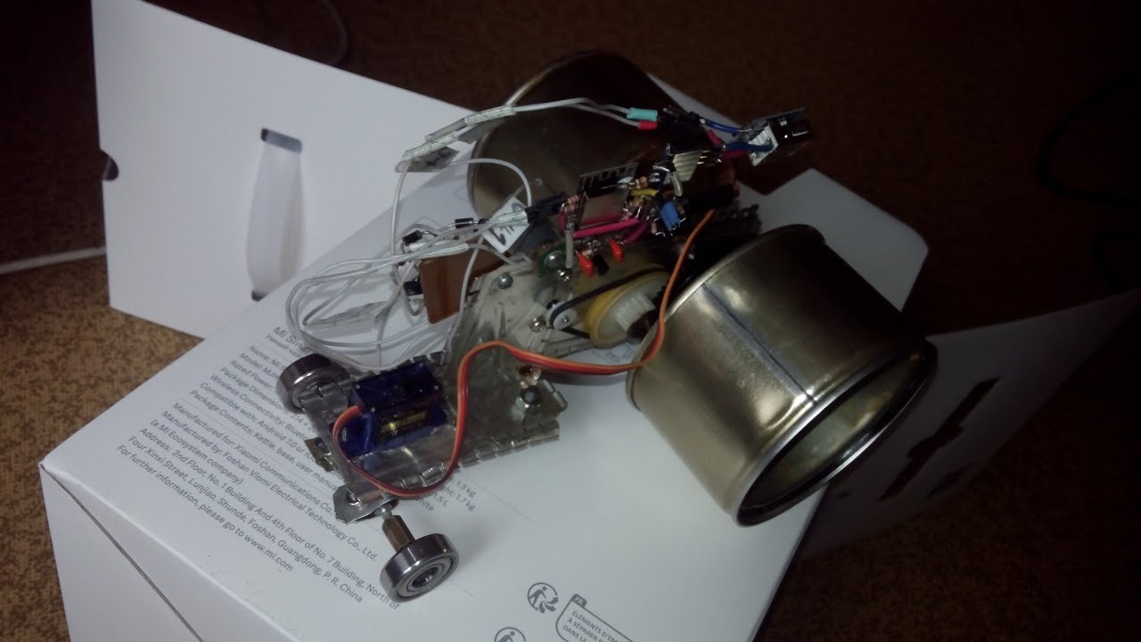 Дистанционно управляемый трактор на esp8266