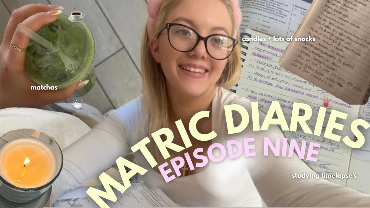 MATRIC DIARIES (ep.9) finals season vlog 📚🍵🗒