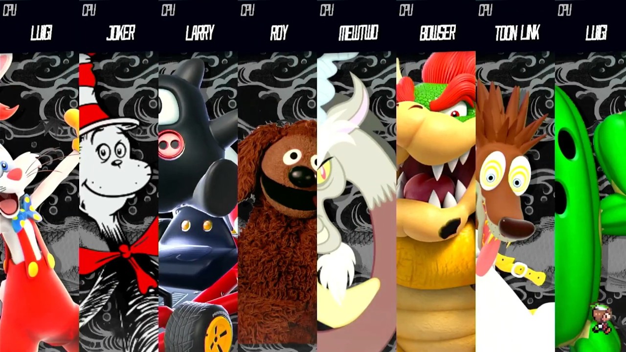 Brawl at  Battle at Luigi's Mansion - Requested Smash Bros Battle