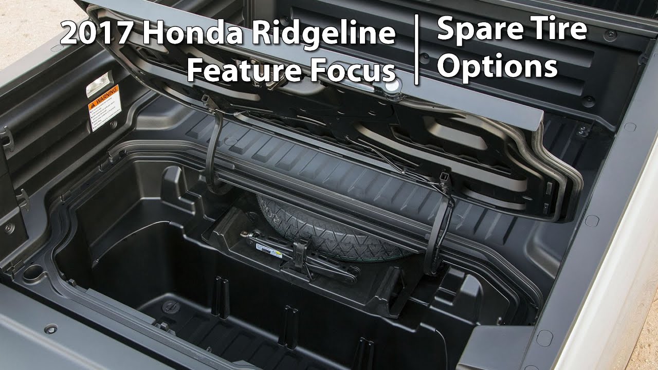 2017 Ridgeline: Spare Tire Options