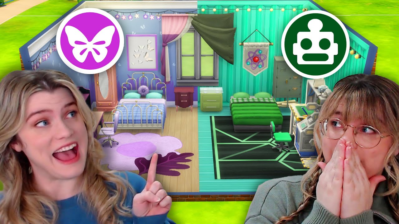 every dorm room is a different OCCULT in the sims 4 | Part 3