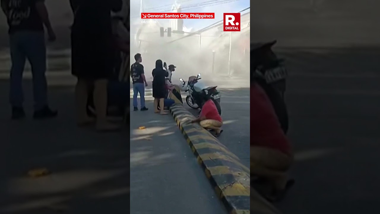 Philippines Earthquake: Building Collapses After Quake Hits Residential Area | Santos City