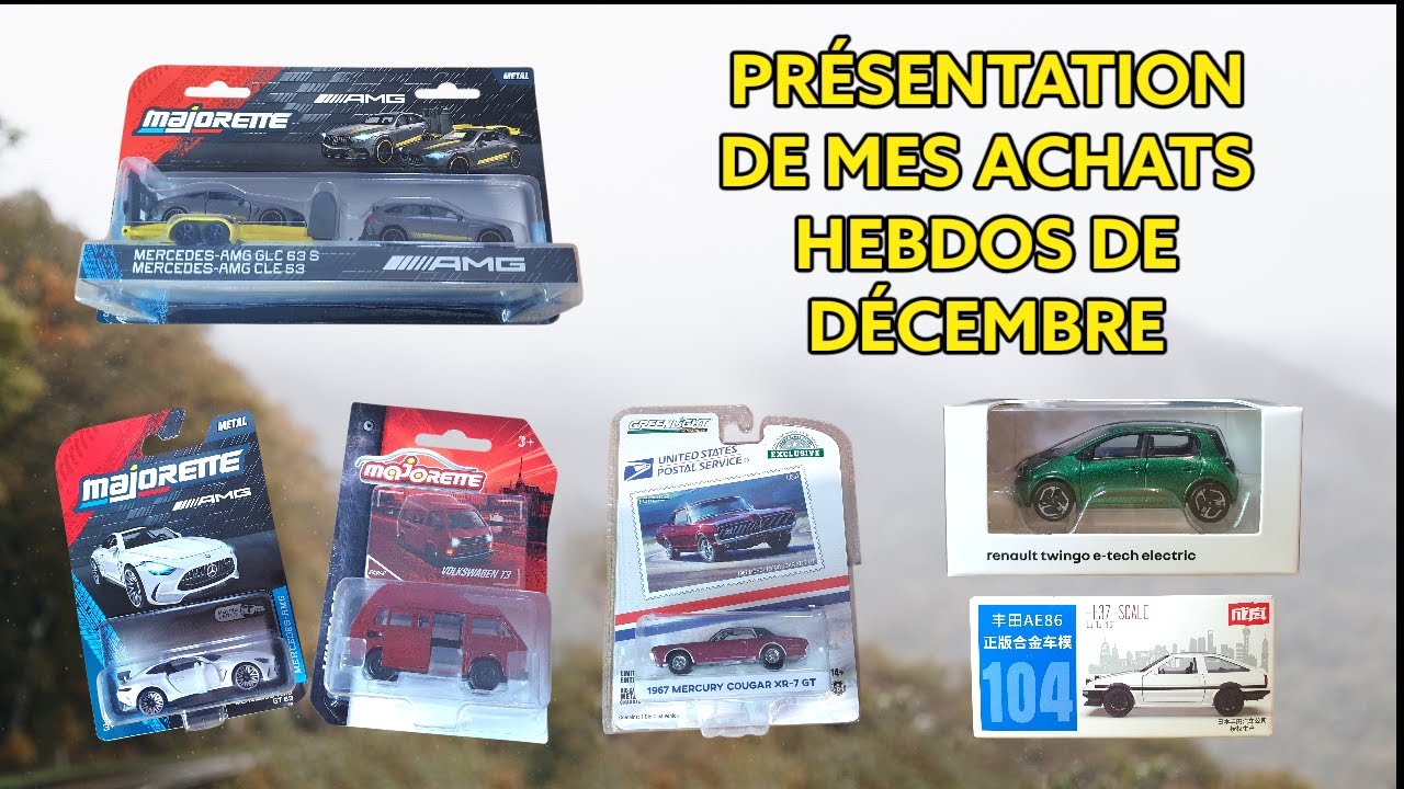 Présentation de mes achats hebdo de Décembre 2025  - DES MINIATURES INTROUVABLES ???