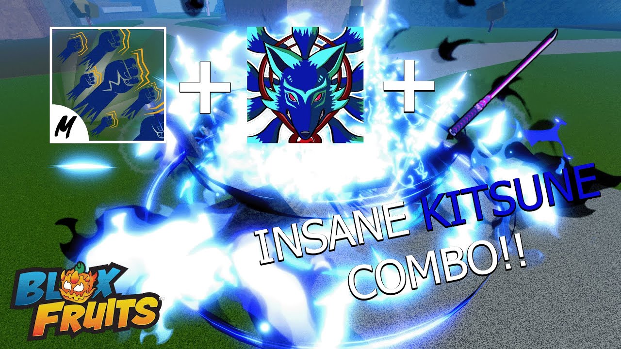 Bounty Hunting with INSANE KITSUNE COMBO!!! | BLOX FRUITS