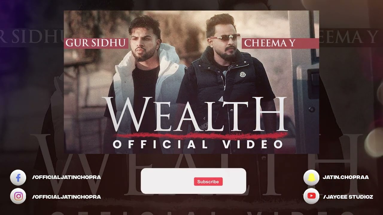 WEALTH - Cheema Y | Gur Sidhu | Concert Hall | DSP Edition Punjabi Songs @JayCeeStudioz