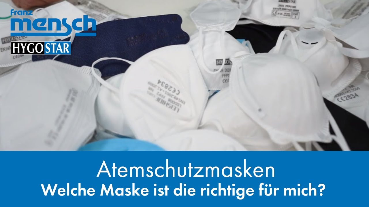 Atemschutzmasken | Welche Maske ist die richtige für mich?