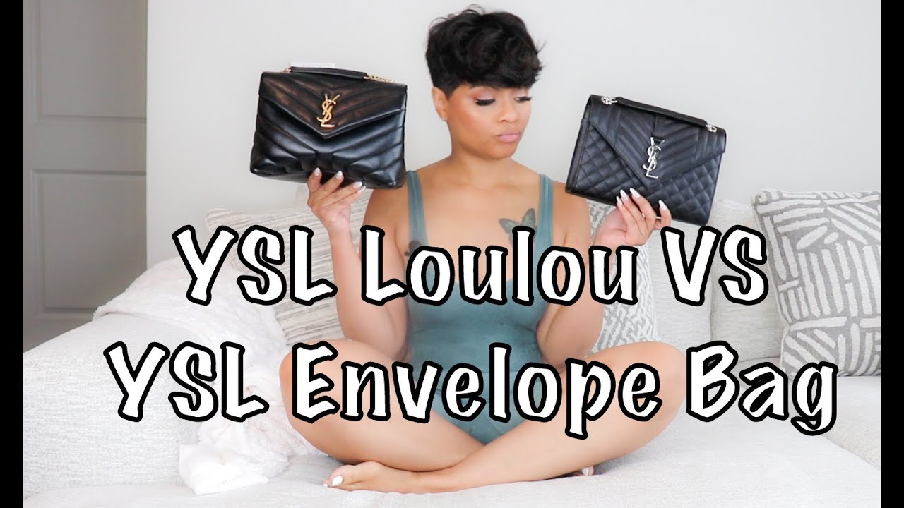 YSL Loulou VS YSL Envelope Bag | Bag Comparison (Kia Tache Bag Battles)