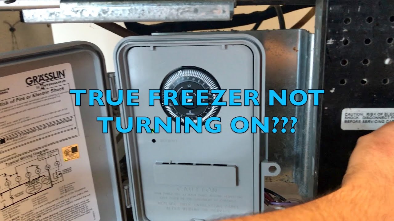 WHAT TO DO IF YOUR TRUE FREEZER DOES NOT TURN ON