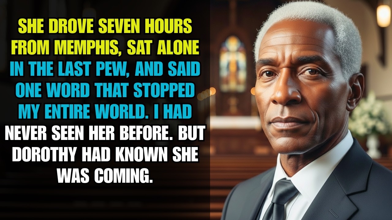 A Woman In Black Sat Alone At My Wife’s Funeral. My Daughter Tried To Kick Her Out, She Said: “Dad?”