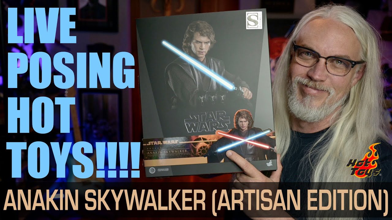 Unboxing and LIVE POSING Hot Toys ROTS Anakin Skywalker Artisan Edition