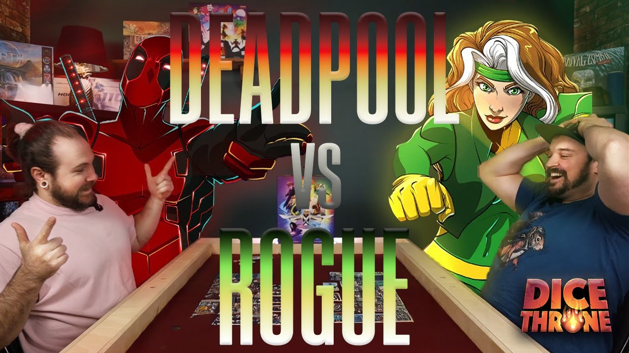 Deadpool VS Rogue | Dice Throne X-men | Duel de Gros Big