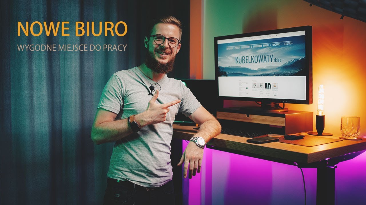 Nowe Biuro | Jak TANIO zbudować biurko elektryczne | Wygodne miejsce do edycji zdjęć | Home Office