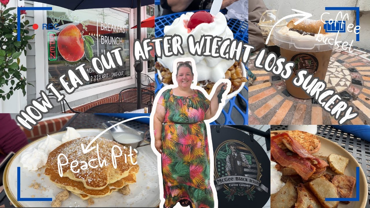 A Coffee Bucket 😮 | The Peach Pit 🍑| Eating out after Weight Loss surgery | Episode 2 