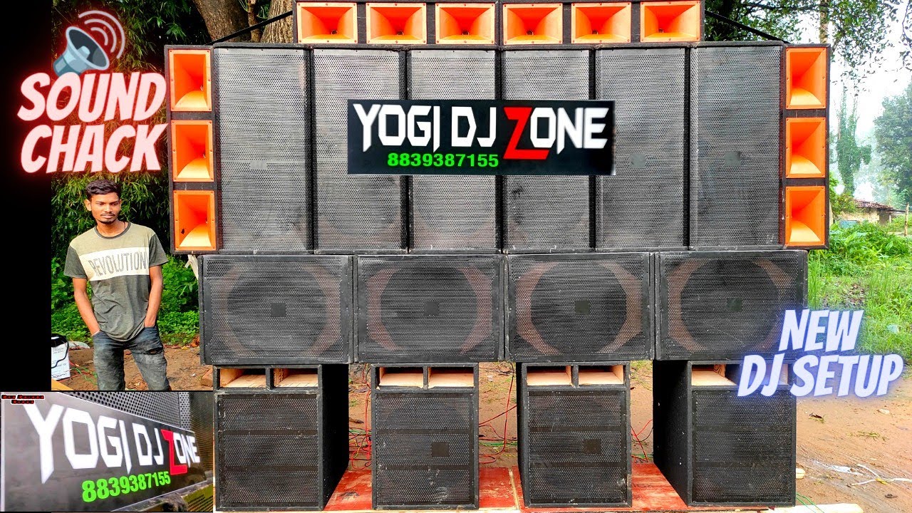Sounds Chack // New Dj setup // Yogi Dj Zone संबलपुर पारा चंदोरी डांड़ // Dev Paikra Vlogs ||