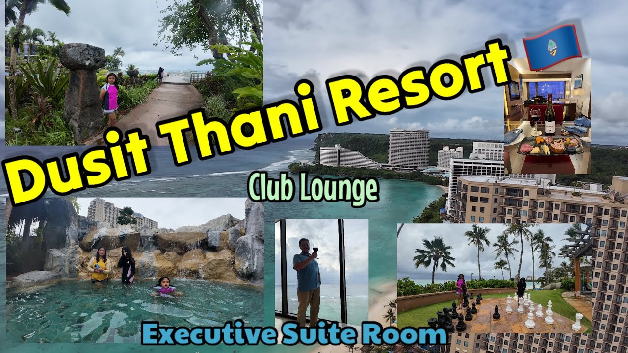 Best Hotel on Guam | Dusit Thani Resort | Executive Suite Tour #guam #dusitthani