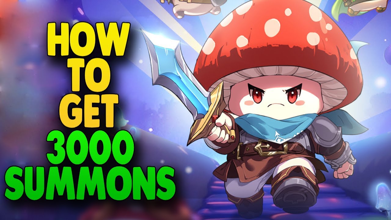Legend of Mushroom How To Get 3000 Free Summons - Simple Guide