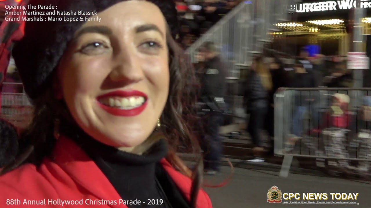 Amber Martinez and Natasha Blasick opens 88th Annual Christmas Parade