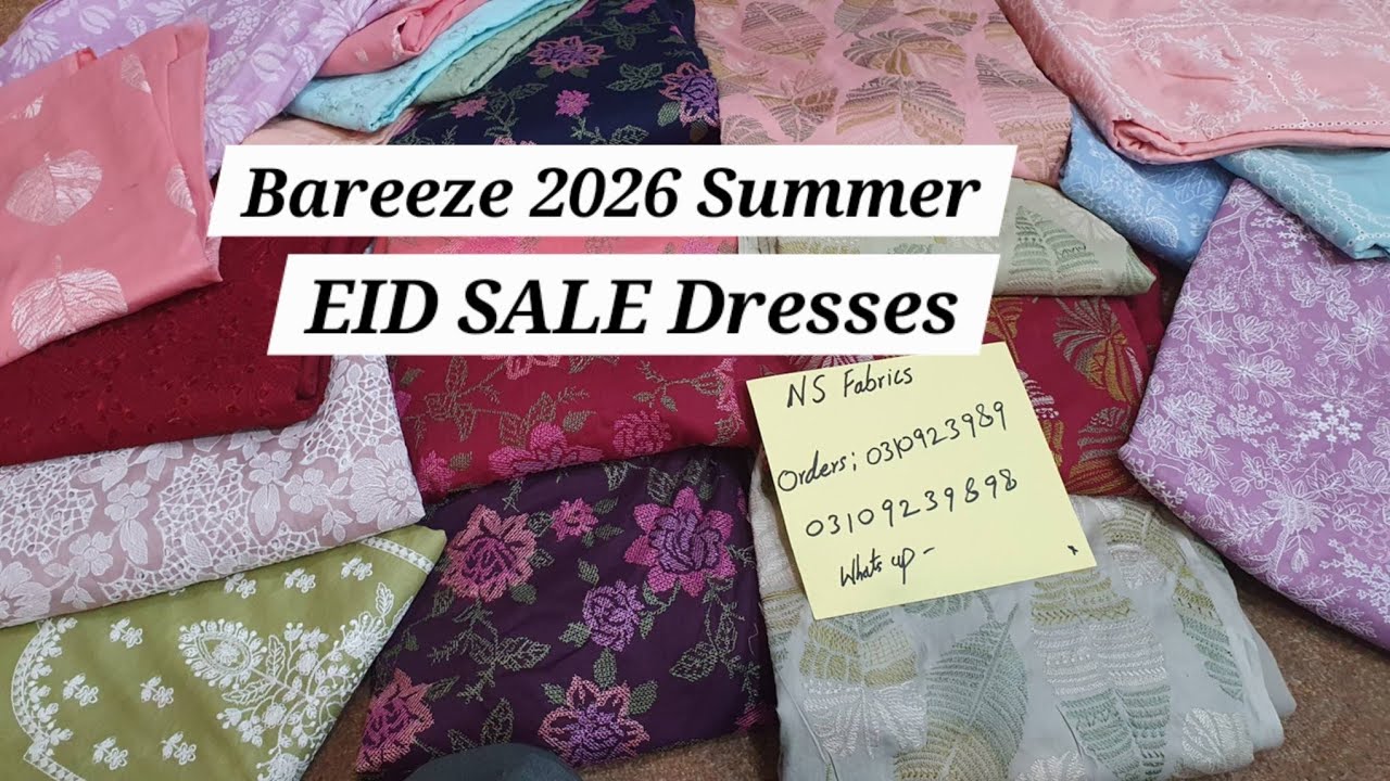 Bareeze New Summer Sale Eid Dresses