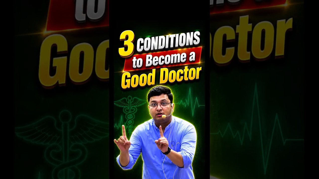 3 Conditions to Become a Better Doctor 🔥#neet2027  #neet #nvsir #strategy | Motion NEET