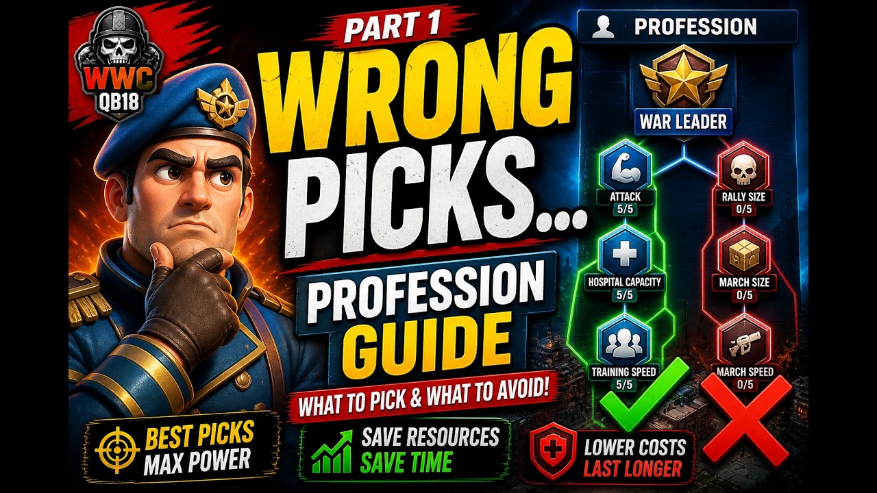 The Ultimate Guide to The War Leader Profession | Last War: Survival