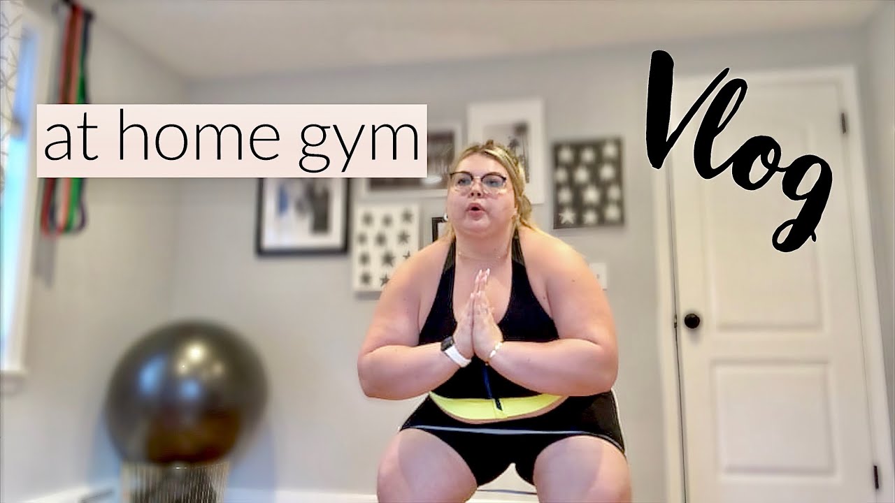 Vlog | Home Gym, Whole Foods Haul & Tatcha Skincare