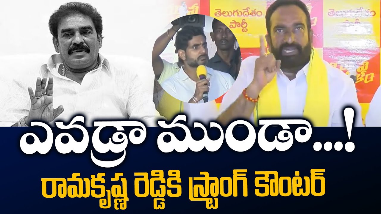 TDP Julakanti Brahmananda Reddy Reacts on YCP MLA Pinnelli Ramakrishna Reddy Comments | TV5 News