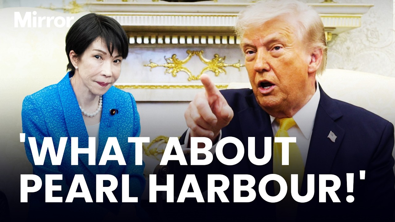 IN FULL: Trump STUNS Japan PM with awful Pearl Harbor joke