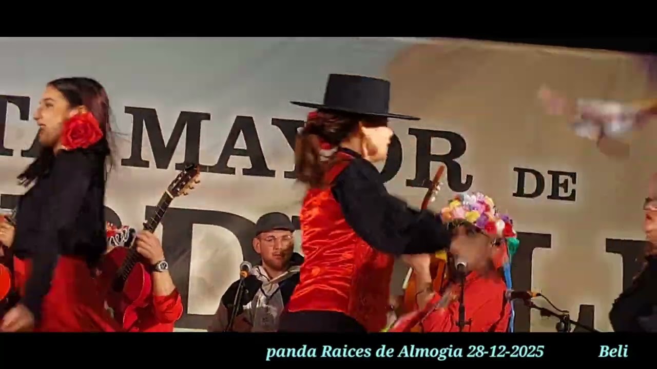 Panda Raices de Almogia 28-12-2025 Fiesta mayor de verdiales 