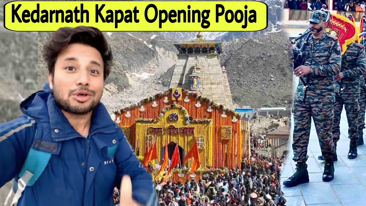 कपाट खुलने से पहले हुयी केदारनाथ की पूजा | Kedarnath Yatra 2025 | Kedarnath kapat Opening