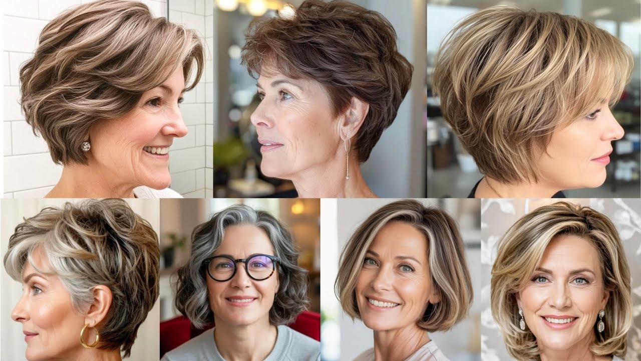 Low Maintenance Haircuts and Hairstyles ideas for Women Over 50 Stylish & Easy Everyday Looks