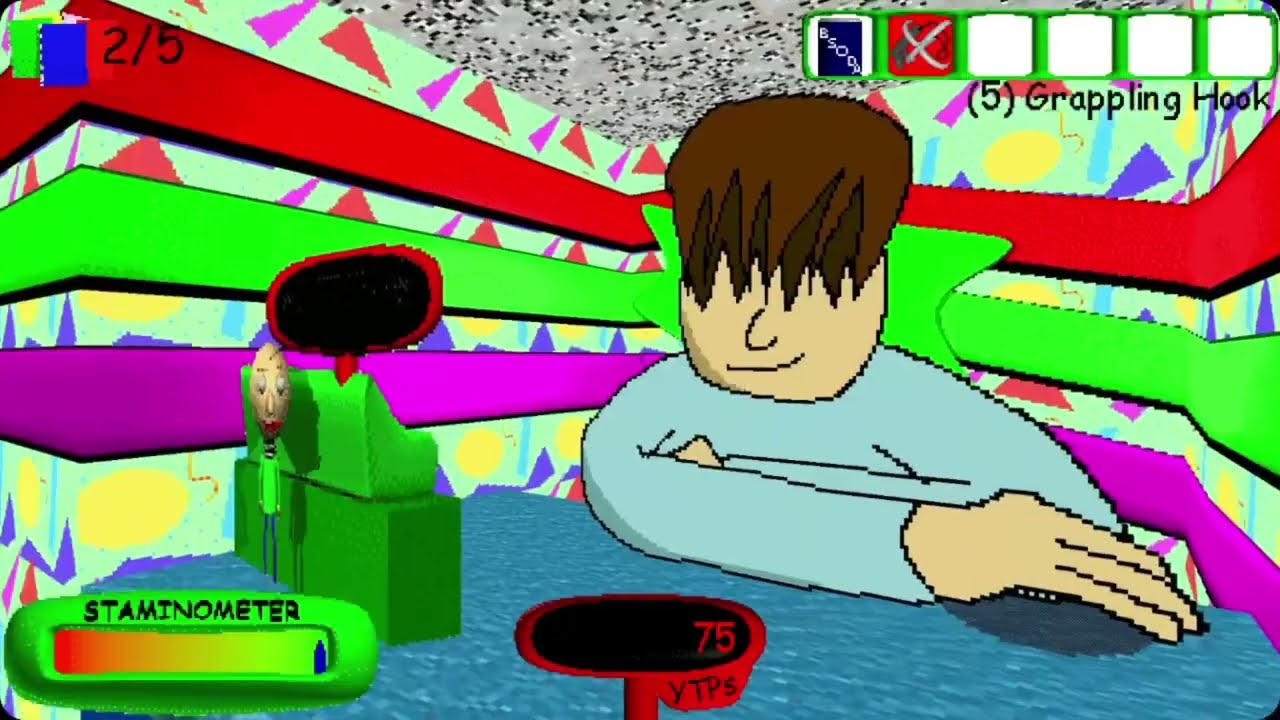 My FIRST TIME Playing Baldi’s Basics Plus… HELP ME