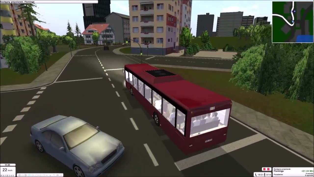 Transport według Jurka Jazda symulatorem autobusu Odcinek 2 #transportwedługjurka