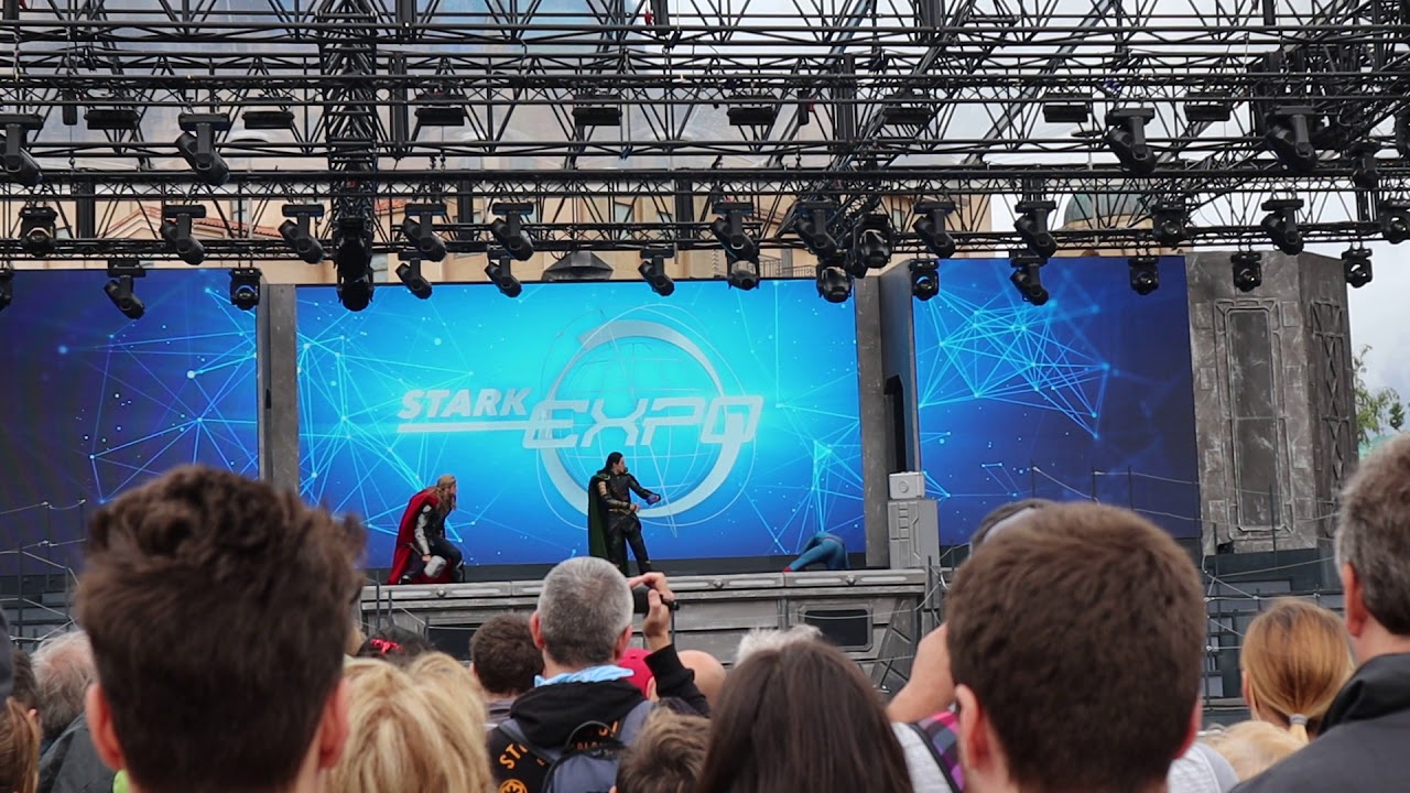 Disneyland Paris Starkexpo Marvel show