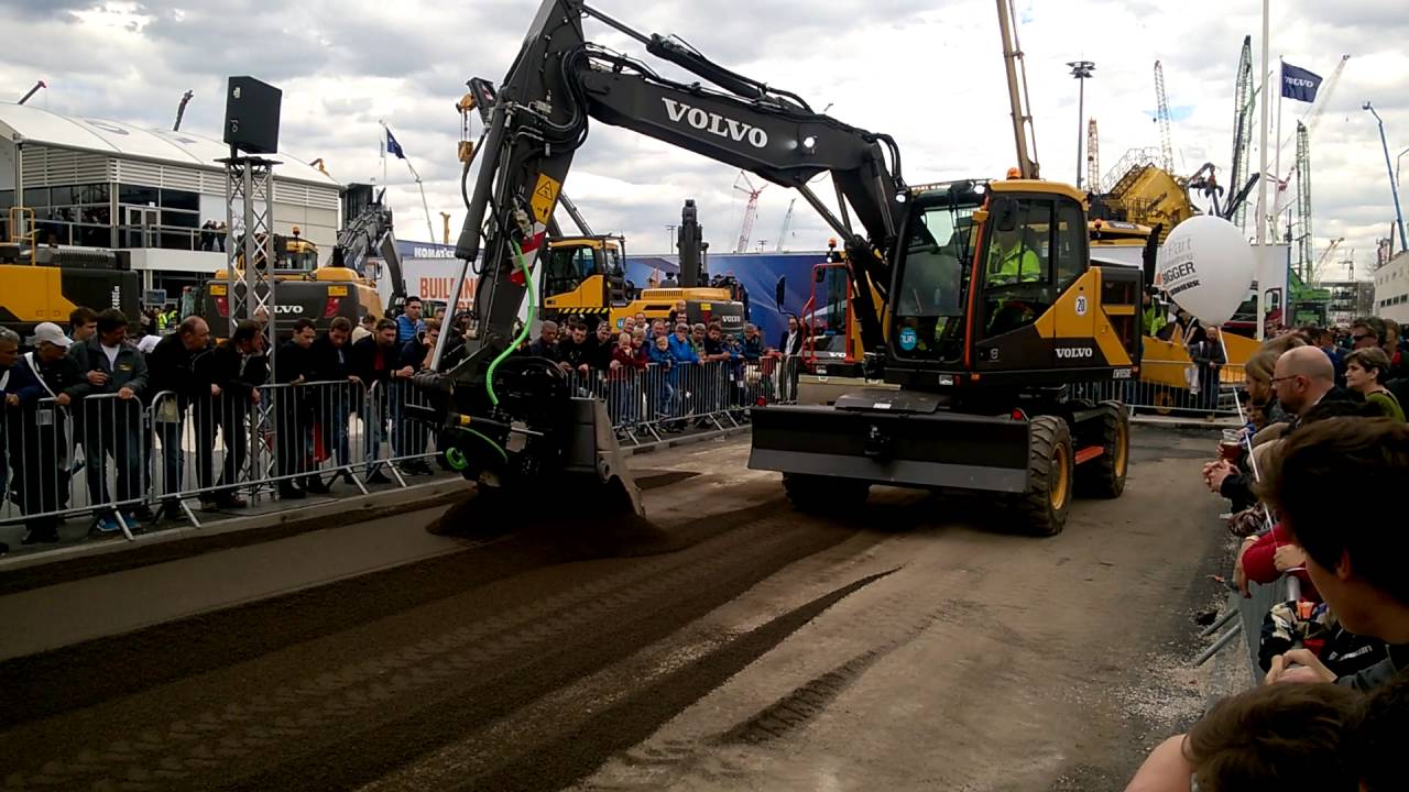 Volvo EWR150E @Bauma2016
