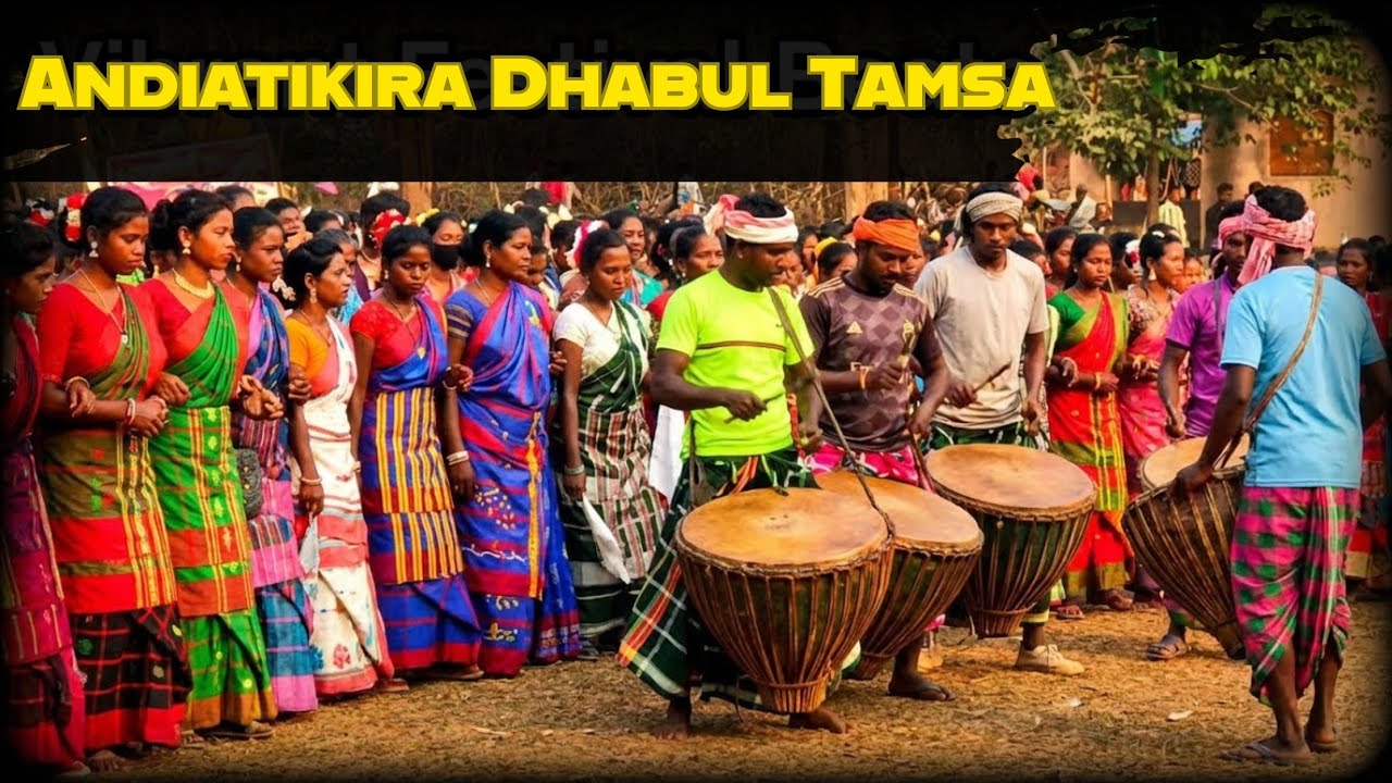 Andia Tikira dhabul tamsa #youtube II Biprocharan pur II