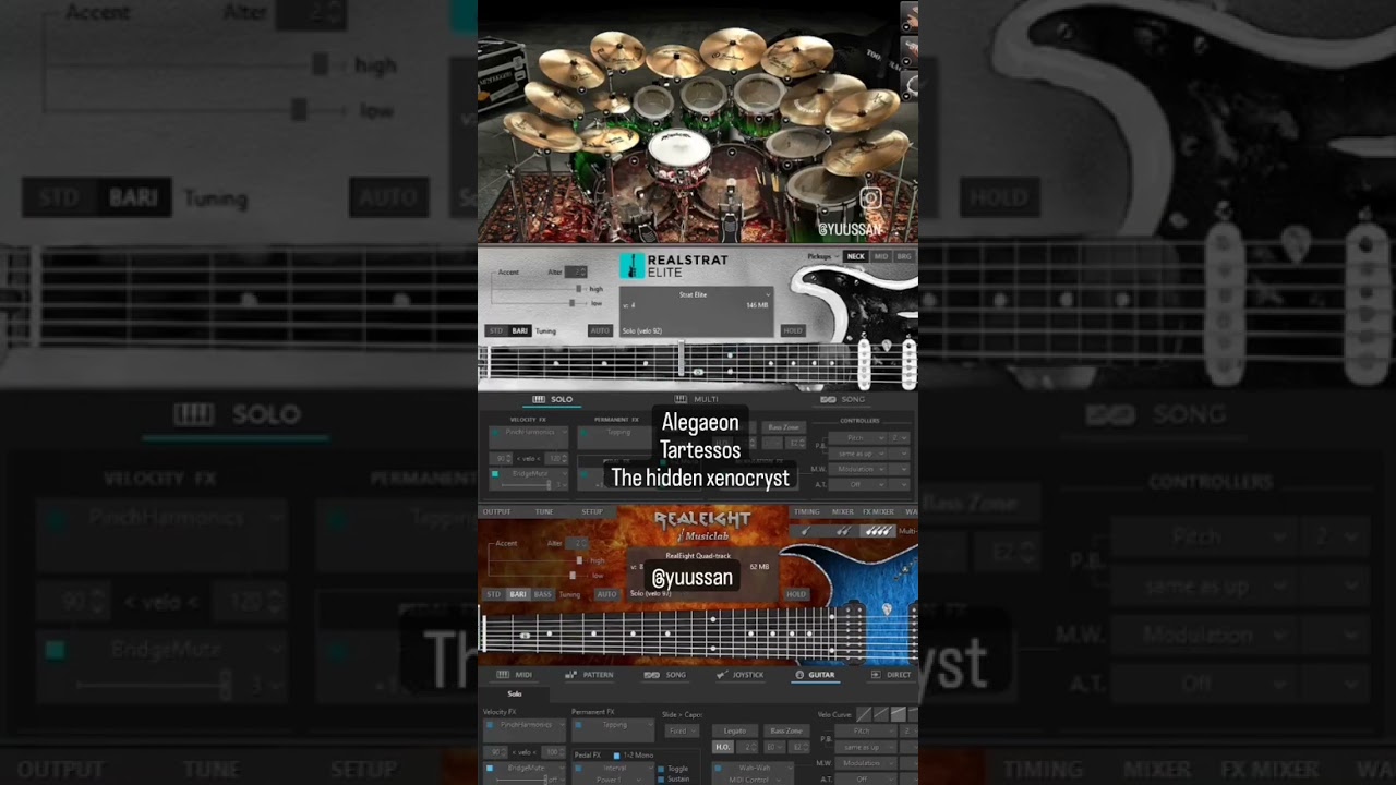 #flstudio #musiclab #ezdrummer  #realeight #realstrait #alegaeon #music #metal #death
