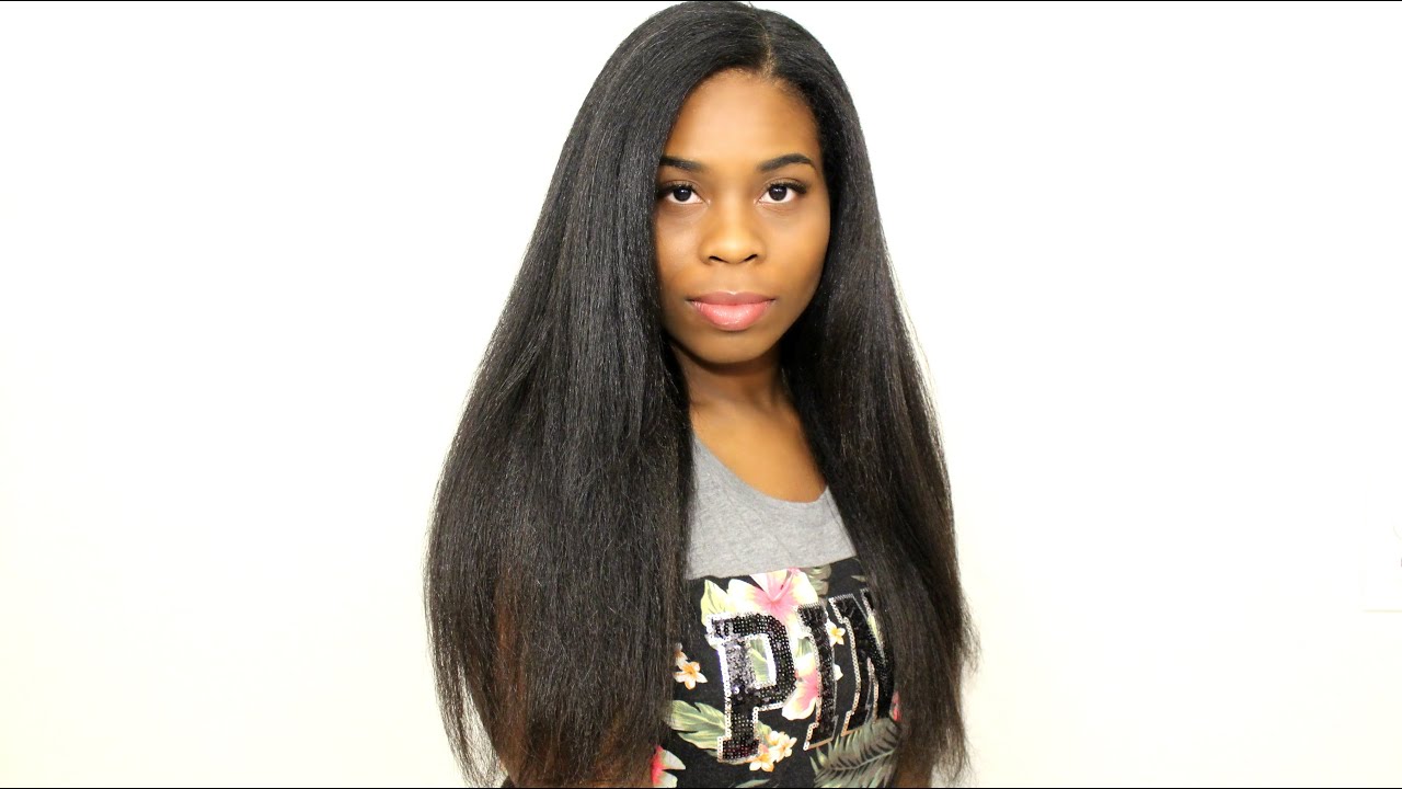 HOW I FLAT IRON MY HAIR! (2016)