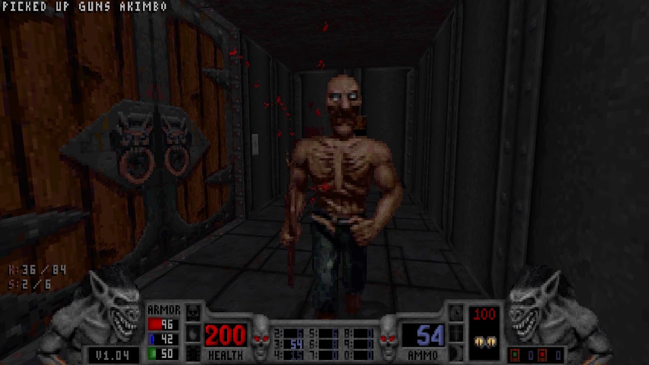 Blood E1M3: Phantom Express (100% secrets)