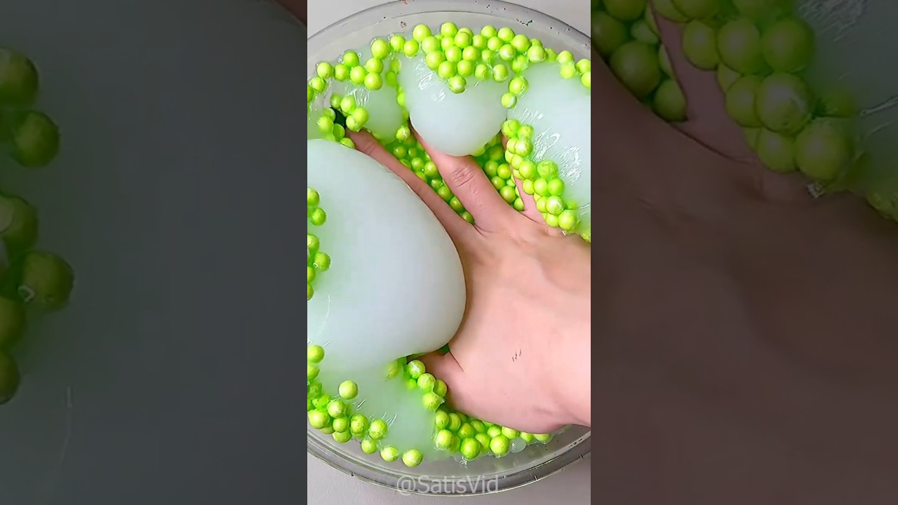 Crunchy Slime ASMR Tingle 🔊🎧
