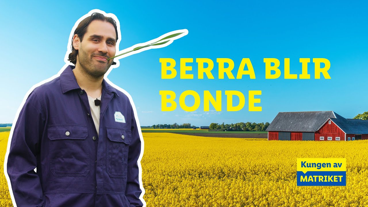 Berra blir bonde! 👨🏽‍🌾 Kungen av Matriket - Avsnitt 2 | Lidl Sverige